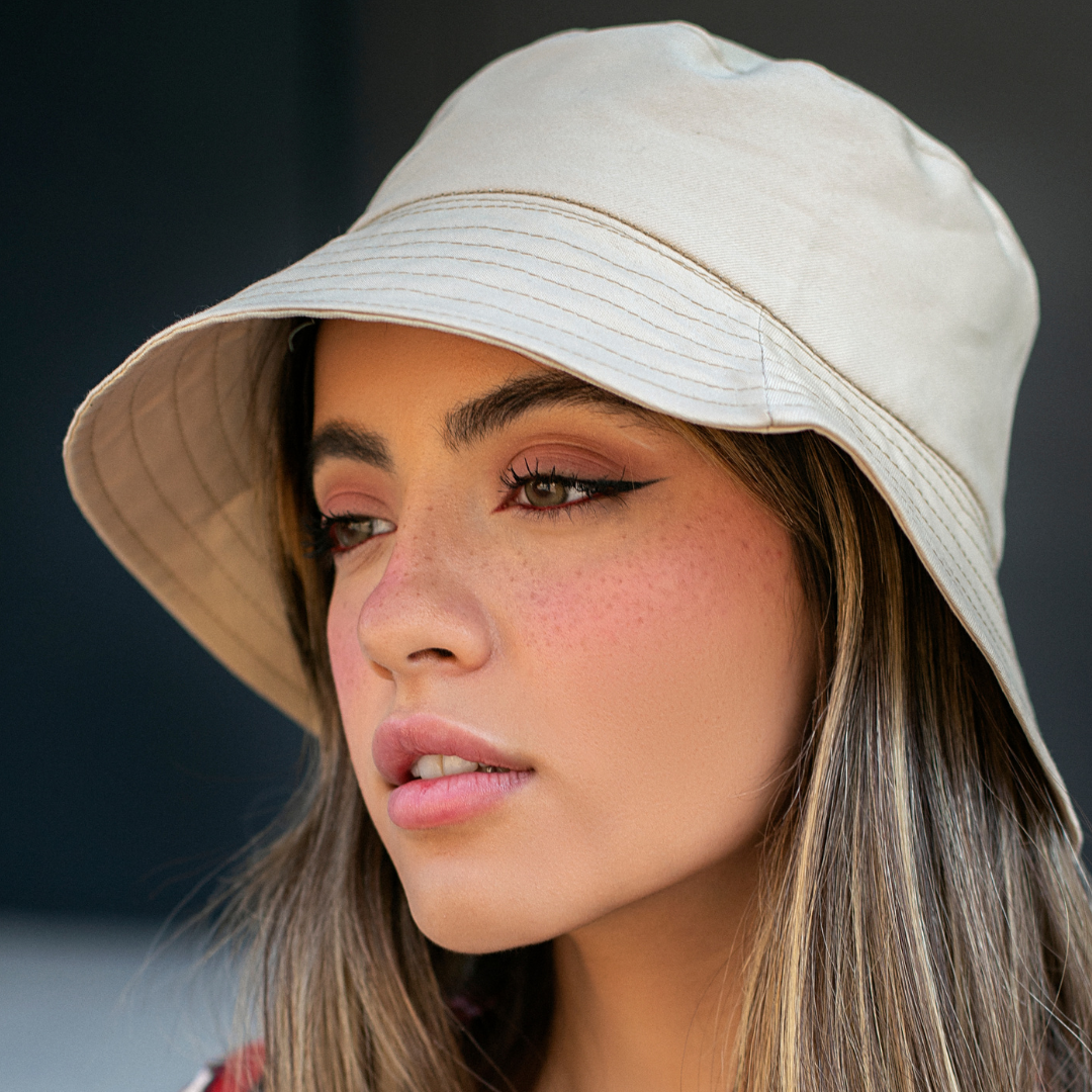 Cotton Bucket Hat - Stylish Sun Protection! XO Skin Co