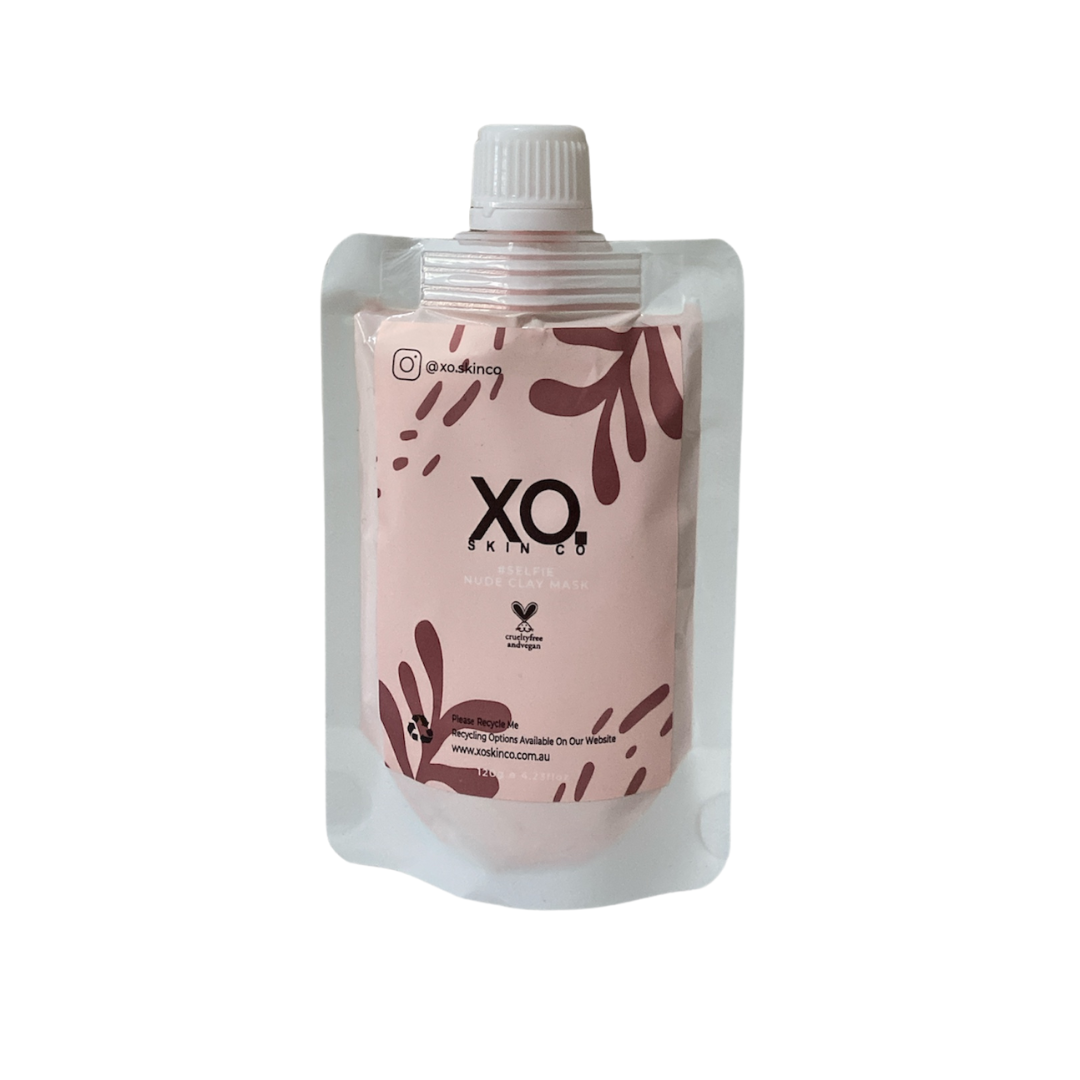 Australian Detoxifying Pink Clay Mask Refill Pouch (120G) XO Skin Co