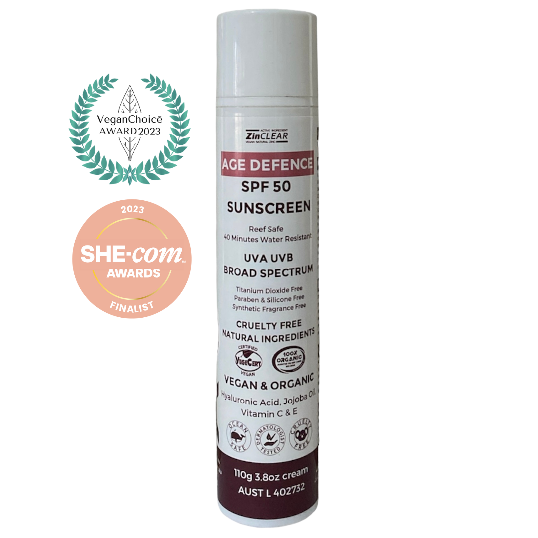 Anti-Aging 100% Natural & Organic SPF50 Sunscreen  (110g) XO Skin Co